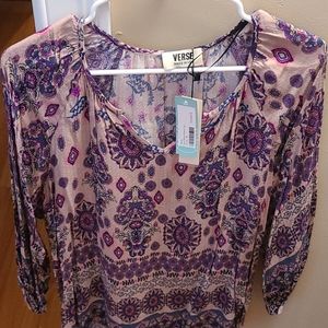 Verse Mati Billow Sleeve Top